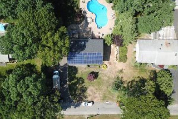 Center Moriches Solar Installation